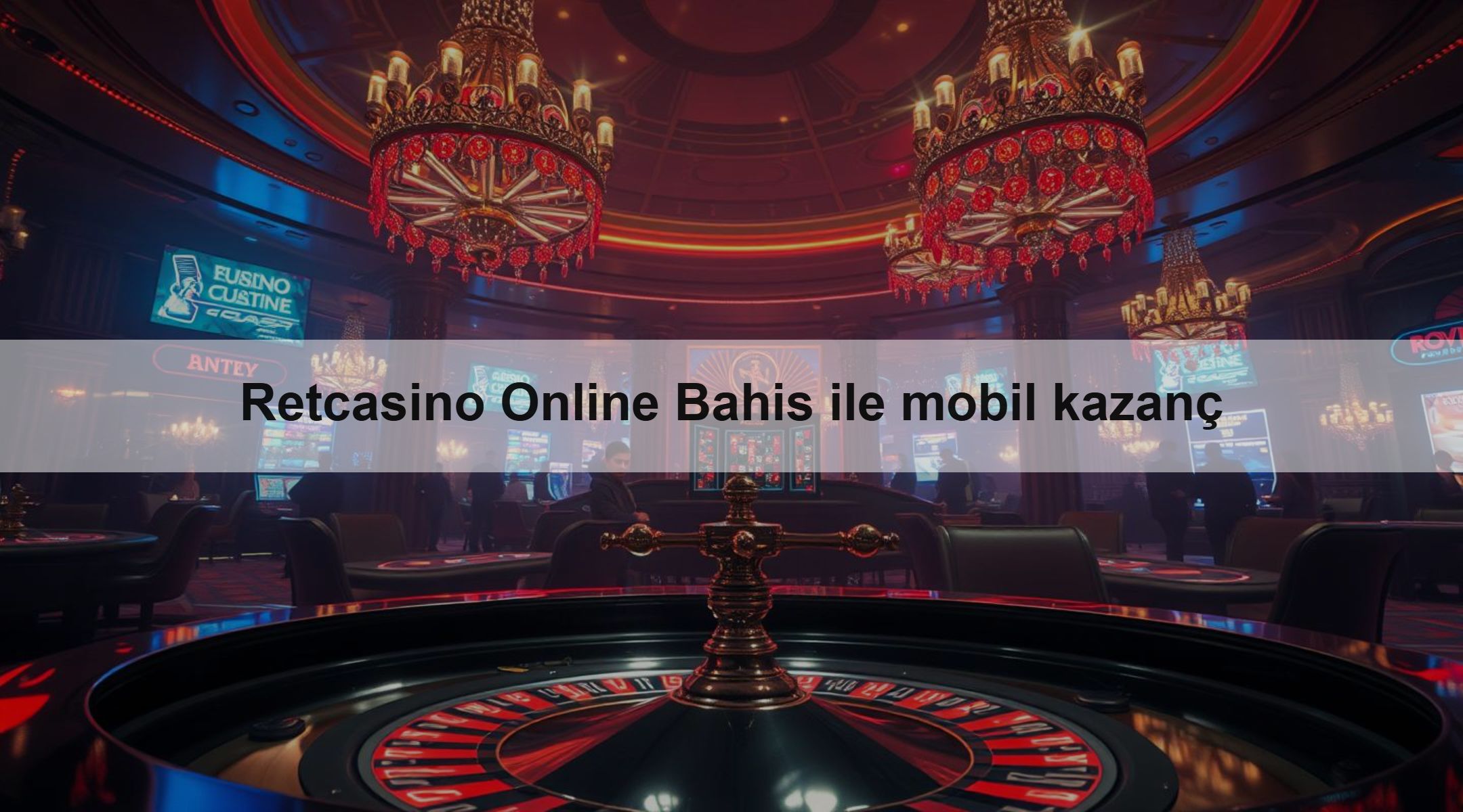 Retcasino Online Bahis ile mobil kazanç