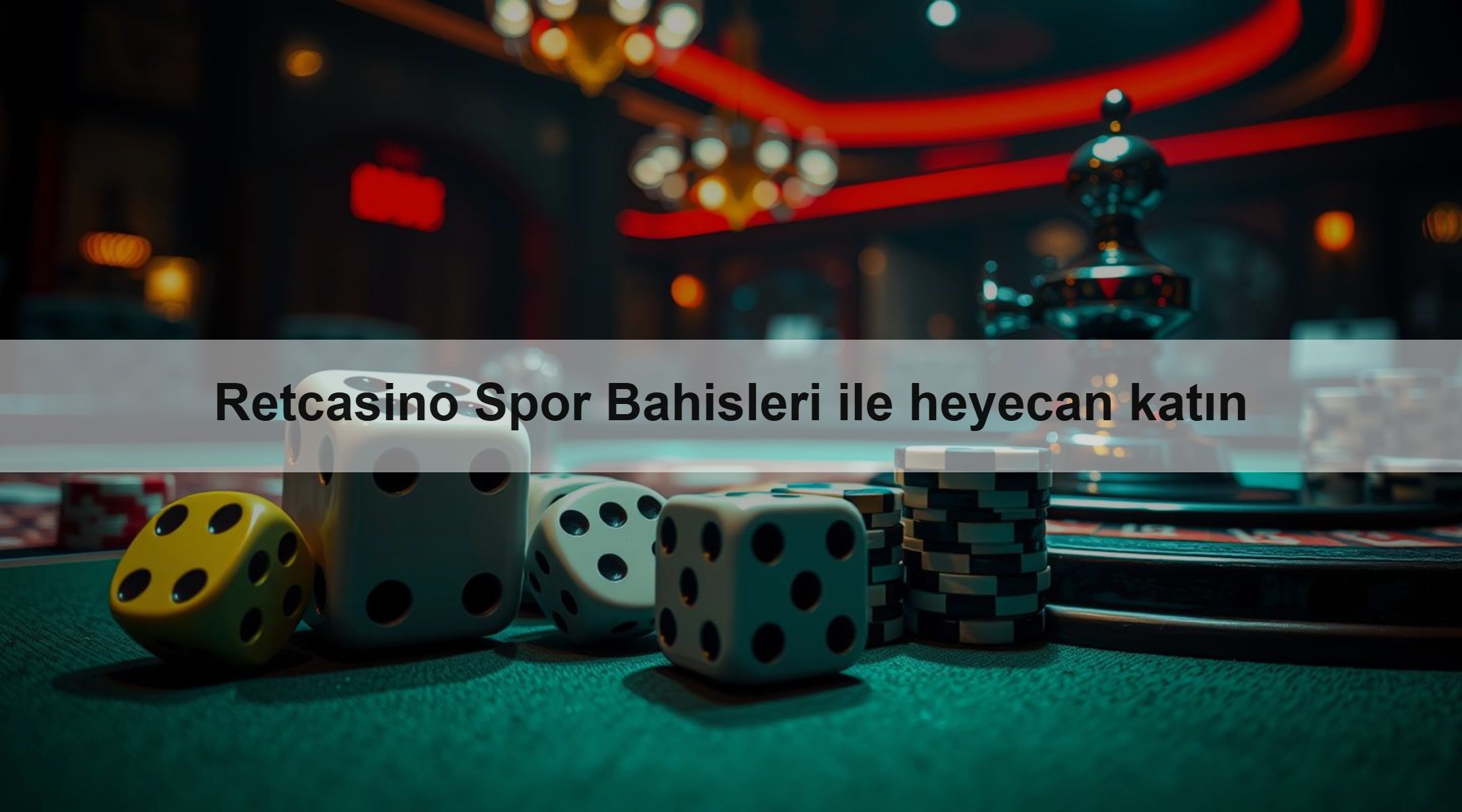 Retcasino Spor Bahisleri ile heyecan katın