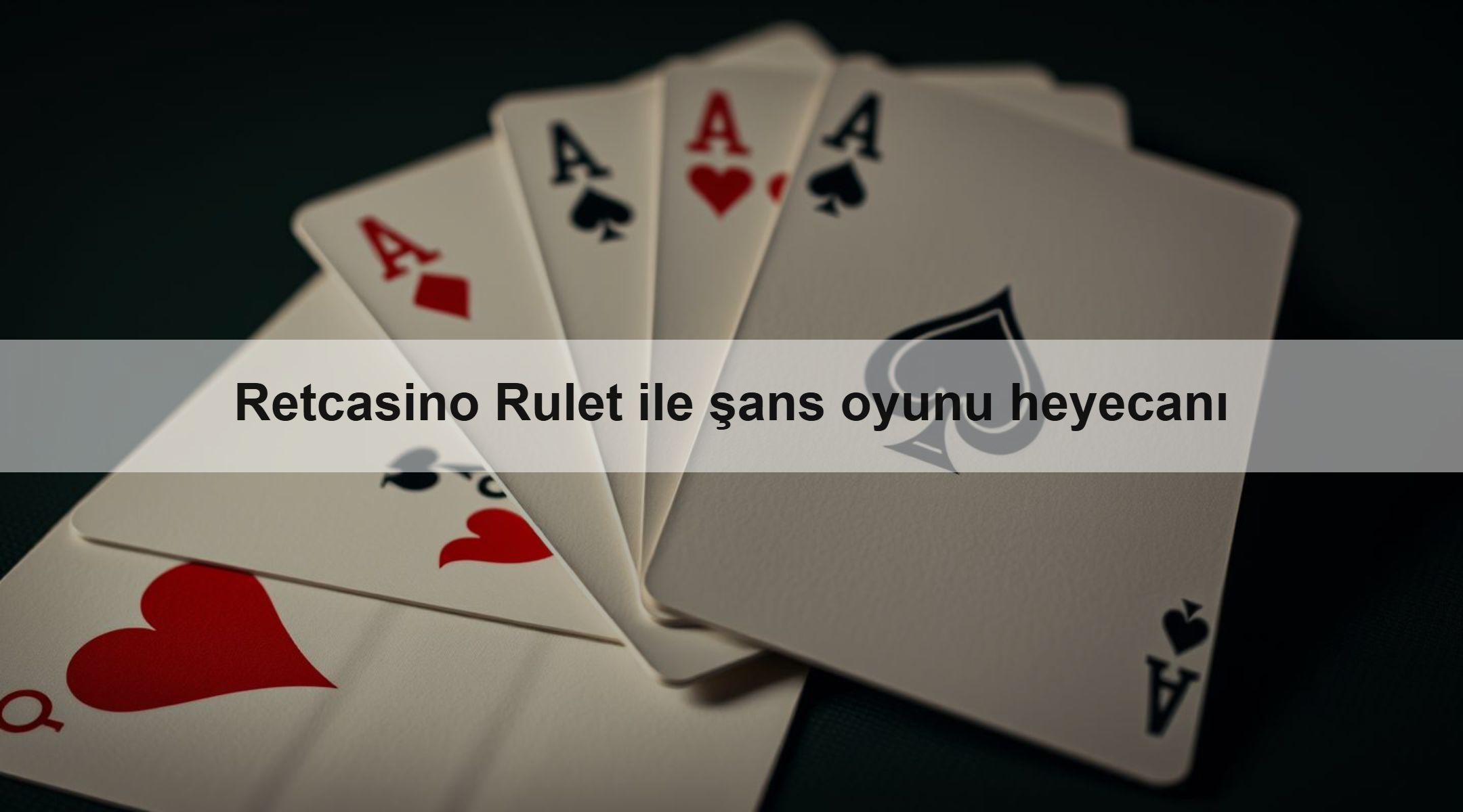 Retcasino Rulet ile şans oyunu heyecanı